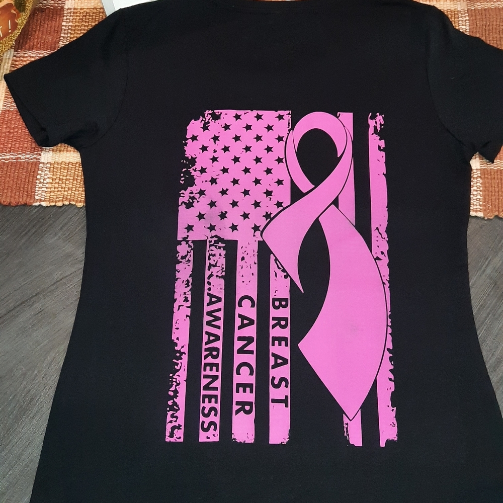 Breast cancer awareness  ladies t-shirt